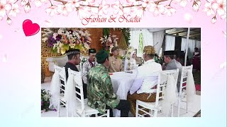 Pernikahan  Nadia Dan Farhan Prosesi Akad Nikah