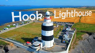 Hook Head Lighthouse Wexford Ireland feat. Loftus Hall Haunted House - 4K Drone Video