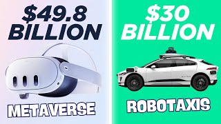 $50 Billion to Create the Metaverse, $30 billion to Create Waymo