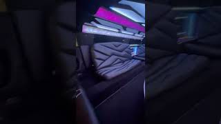 Limousine inside view