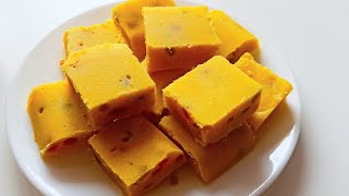 3 ingredients(No milk powder,No besan)/easy diwali sweet recipes/evening snacks recipe/maida burfi