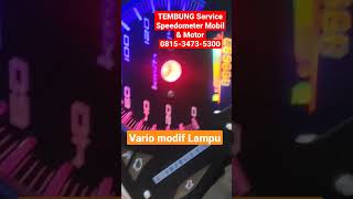 Modif lampu speedometer vario old