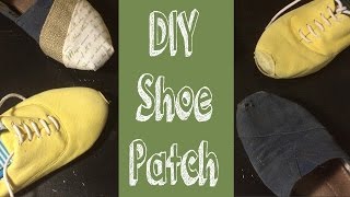 DIY Tom's Shoe Patch or Cover