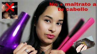 Como cuidar tu cabello antes durante y después del planchado