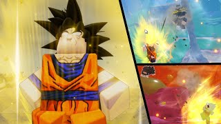 THE GOLDEN WARRIOR., SON GOKU IN ANIME SHOWDOWN.!!