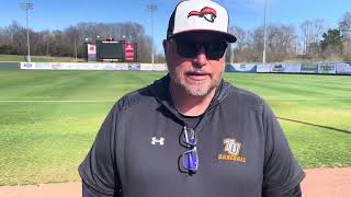 Tusculum Baseball Postgame (vs Mars Hill, Mar. 11, 2024)