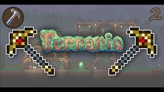 Montage Mining & New A New Set Of Armor! | Terraria Expert Softcore Episode 2