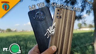 Mi 10i Vs Samsung M51 Comparison Ft. Mobile skins from StickON