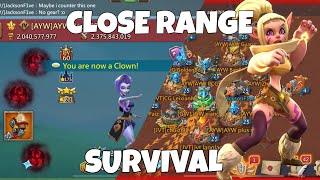 SURVIVING CLOSE RANGE! ANGRYBIRD PULLS OF A CRAZY RALLYTRAP ACTION WHILE PLAYING DEAD - Lords Mobile