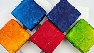 Oddly satisfying video★GYM CHALK★Crispy powder★Colored chalk★