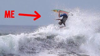 I Tried A BACKFLIP Surfing!