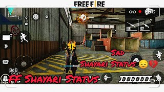 Sad Status & Shayari 30,35,40, second|FF Shayari Status|FF Headshot video|#freefire #shorts #shayari