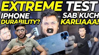 Reaction on Iphone 15 Pro Max Durability Test | ft VideoWaliSarkar