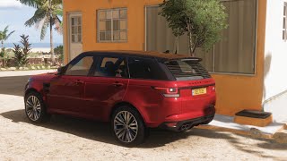 Restoration Range Rover Sport SVR- Forza Horizon 5 - Logitech Steering Wheel Gameplay