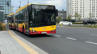 Solaris Urbino 18 IV CNG #7710 (MZA Warszawa) linia 517