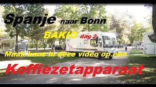 Spanje naar Bonn met onze tweedehands camper. We gaan naar Castro en camperstaanplaats Bakio.