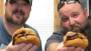 Steak & Shake Pork Belly Steak-burger - Mans World ep2