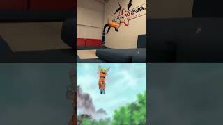 Naruto Stunts In Real Life! 🔥 #stunts