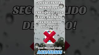 🤦🏻💦🔥¡DICEN LOS ECOLOJETAS QUE EL 2024 ES EL AÑO MÁS SECO DE LA HISTORIA!🔥💦🤦🏻