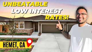 We Found the LOWEST INTEREST RATES in Hemet Hills CA! New Homes For Sale in Southern California!