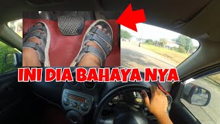 TEKNIK ANTI BAHAYA, BELAJAR MOBIL MATIC||KELAS PEMULA|| TRIK PALING MUDAH