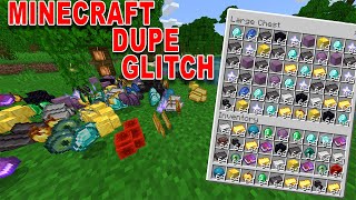 2 Very *EASY* Minecraft Bedrock Working Duplication Glitches (1.16) (PS4/Xbox/Phone/Windows 10/MCPE)