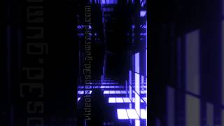 VJ LOOP 77 - #shorts - Rectangular Tunnel & Blue Cells - #Background #Video, Wallpaper & Screensaver