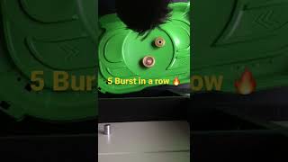 5 Burst!!! Say if i need to make more row video’s!!!