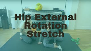 Hip External Rotation Stretch