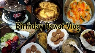 Birthday Dawat Menu | How I manage the whole Dawat | Biryani,Mutanjan,White karahi,Corn soup