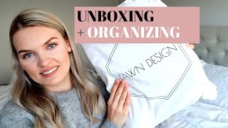 "NEW" Whats in my Diaper Bag // Unboxing Fawn Design Diaper Bag