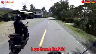 Jalan dari Gempang ke Tangse mulai Bagus  Part 9