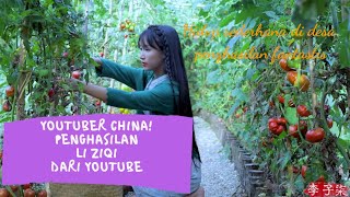 Youtuber China! Penghasilan Li Ziqi Dari Youtube