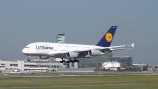 Airbus A380 - Vienna 22.01.2013 HD