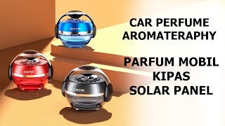 01056 Pajangan Mobil Solar Kipas CATP Parfum Pewangi Pengharum Car Perfume