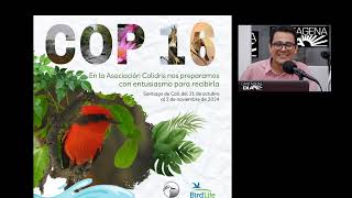 Verano De La Rosa, es el embajador de la Región Caribe en la COP 16