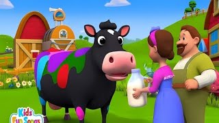 Moo Moo Cow Song : Nursery Rhymes & Kids Fun Songs!