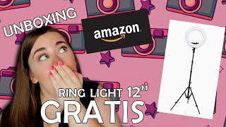 L'HO FATTO! HO COMPRATO UNA NUOVA RING LIGHT 12" TECELKS DA AMAZON GRATIS!!!