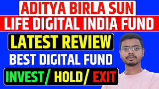 Aditya birla sun life digital india fund direct growth review!!