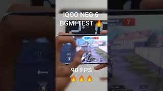 IQOO NEO 6 | 90 FPS 🔥 BGMI TEST