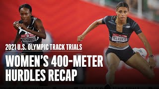 Sydney McLaughlin Sets New World Record | U.S. Olympic Track Trials | Runner's World