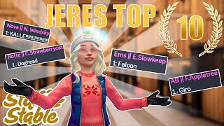 JERES TOP 10 YNDLINGSHESTE AF MINE?! | Dansk Star Stable Online