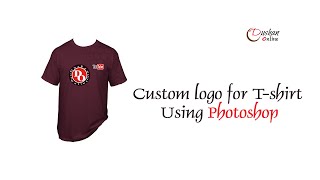 | Photoshop Tutorial | make your own custom logo for T-shirt  | Dushan Online |