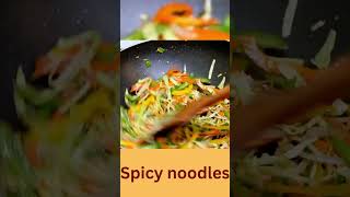 Spicy noodles #shots #streetfood #viral #recipes #trending #shortsviral #youtubeshorts