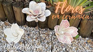 DIY: COMO FAZER UMA FLOR EM CERÂMICA