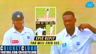 Sachin Hit by Ian Bishop Twice with Beamer & Bouncer | Then He Unleashes Best Reply You'll Ever See