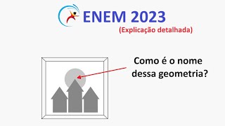 ENEM 2023 - Geometria da Lua - As figuras pintadas no quadro ...