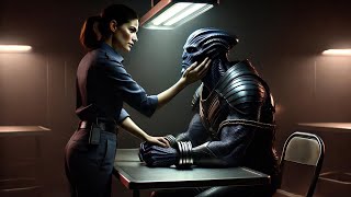 Female Officer Falls in Love with the Alien Prisoner she İnterrogated!| HFY | A Short Sci-Fi Stories