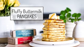 How to Make Fluffy Buttermilk Pancakes Recipe