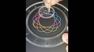 RAINBOW SPIROGRAPH DONUT .Relaxing Music, BEST ODDLY SATISFYING AND RELAXINGVIDEO FOR STRESS